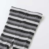 マルチボーダーレギンス+ショートルーズソックスセット(80~140cm) | BeBe | 詳細画像3 