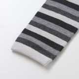 マルチボーダーレギンス+ショートルーズソックスセット(80~140cm) | BeBe | 詳細画像5 