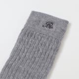 マルチボーダーレギンス+ショートルーズソックスセット(80~140cm) | BeBe | 詳細画像6 