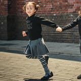 マルチボーダーレギンス+ショートルーズソックスセット(80~140cm) | BeBe | 詳細画像9 