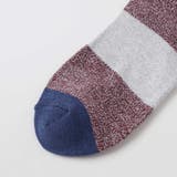 ランダムワイドボーダークルーソックス(11~24cm) | BeBe | 詳細画像3 