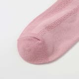 フラワー刺しゅう透かし編みクルーソックス(11~24cm) | BeBe | 詳細画像5 