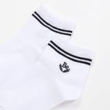 刺しゅう入りラインクルーソックス(11~24cm) | BeBe | 詳細画像2 