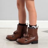 メタルポイントリボンショートブーツ(16~21cm) | BeBe | 詳細画像2 