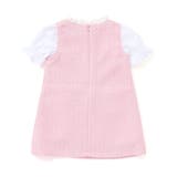 【お揃い】ブロッサムラメツイードパフスリーブワンピース(80~90cm) | BeBe | 詳細画像6