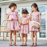フルールドゥジョワプリントベビーワンピース(80~90cm) | BeBe | 詳細画像4