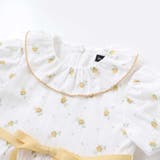 【お揃い】花柄フリルカラーパフスリーブワンピース(80~100cm) | BeBe | 詳細画像10 