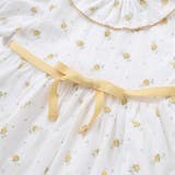 【お揃い】花柄フリルカラーパフスリーブワンピース(80~100cm) | BeBe | 詳細画像11 