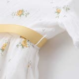 【お揃い】花柄フリルカラーパフスリーブワンピース(80~100cm) | BeBe | 詳細画像12 