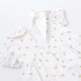 【お揃い】花柄フリルカラーパフスリーブワンピース(80~100cm) | BeBe | 詳細画像15 