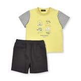 ひよこ水兵プリント切り替えTシャツ+パンツセット(80~90cm) | BeBe | 詳細画像16