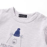 Oursプリント長袖Tシャツ+ストレッチデニムジョガーパンツ 2点セット | BeBe | 詳細画像10