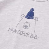 Oursプリント長袖Tシャツ+ストレッチデニムジョガーパンツ 2点セット | BeBe | 詳細画像11