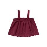 シャツコールビスチェ+ドット長袖Tシャツセット(90~100cm) | BeBe | 詳細画像4 
