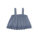 シャツコールビスチェ+ドット長袖Tシャツセット(90~100cm) | BeBe | 詳細画像8 