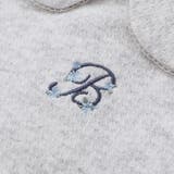 針抜き丸襟長袖ブラウス+サスペンダースカートセット(80~100cm) | BeBe | 詳細画像11 