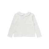 針抜き丸襟長袖ブラウス+サスペンダースカートセット(80~100cm) | BeBe | 詳細画像4 