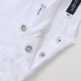 スラブ天竺肘パッチ長袖Tシャツ+オーバーオールセット(80~90cm) | BeBe | 詳細画像18 