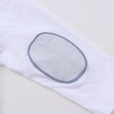 スラブ天竺肘パッチ長袖Tシャツ+オーバーオールセット(80~90cm) | BeBe | 詳細画像21 