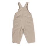 スラブ天竺肘パッチ長袖Tシャツ+オーバーオールセット(80~90cm) | BeBe | 詳細画像4 