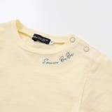 スラブ天竺肘パッチ長袖Tシャツ+オーバーオールセット(80~90cm) | BeBe | 詳細画像5 