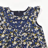【お揃い】シャツコールフラワープリントヨークフリルワンピース(80~90cm) | BeBe | 詳細画像5 