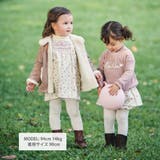 小花柄シャツコールスモック刺しゅうジャンパースカート | BeBe | 詳細画像2