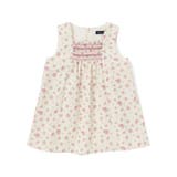 小花柄シャツコールスモック刺しゅうジャンパースカート | BeBe | 詳細画像5