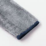 ボア裏ボーダーノーカラーコート(90~100cm) | BeBe | 詳細画像14 