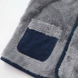 ボア裏ボーダーノーカラーコート(90~100cm) | BeBe | 詳細画像15 