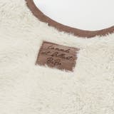 ボア裏ボーダーノーカラーコート(90~100cm) | BeBe | 詳細画像8 