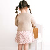 クルーネック長袖ニットカーディガン(80~100cm) | BeBe | 詳細画像3 