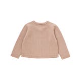 クルーネック長袖ニットカーディガン(80~100cm) | BeBe | 詳細画像7 