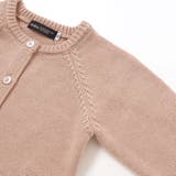 クルーネック長袖ニットカーディガン(80~100cm) | BeBe | 詳細画像9 