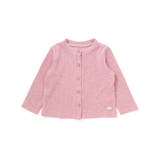 メランジテレコ長袖カーディガン(80~100cm) | BeBe | 詳細画像4 