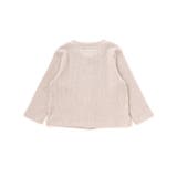 メランジテレコ長袖カーディガン(80~100cm) | BeBe | 詳細画像7 
