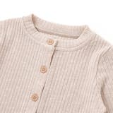 メランジテレコ長袖カーディガン(80~100cm) | BeBe | 詳細画像8 