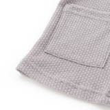 メランジワッフルポンポンフード付き長袖カーディガン(80~100cm) | BeBe | 詳細画像13 