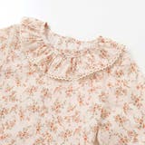 コットンローンフラワープリントフリル襟長袖ブラウス | BeBe | 詳細画像10