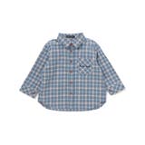 先染めネルチェック長袖シャツ(90~100cm) | BeBe | 詳細画像8