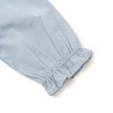 スクエアフリルお花刺しゅう長袖フレアブラウス(80~100cm) | BeBe | 詳細画像10 