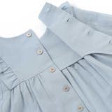 スクエアフリルお花刺しゅう長袖フレアブラウス(80~100cm) | BeBe | 詳細画像13 