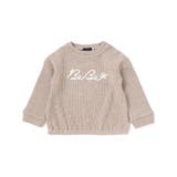 ラメリブコード刺しゅうロゴプルオーバー(80~100cm) | BeBe | 詳細画像6 