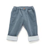 シャツコール裾ボーダーテーパードパンツ(80~100cm) | BeBe | 詳細画像12