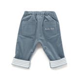 シャツコール裾ボーダーテーパードパンツ(80~100cm) | BeBe | 詳細画像14