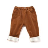 シャツコール裾ボーダーテーパードパンツ(80~100cm) | BeBe | 詳細画像7