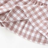 【お揃い】ネルギンガムチェックギャザーキュロットパンツ(80~100cm) | BeBe | 詳細画像11 