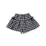 【お揃い】ネルギンガムチェックギャザーキュロットパンツ(80~100cm) | BeBe | 詳細画像5 