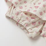 【お揃い】小花柄シャツコールペプラムカボチャパンツ(80~100cm) | BeBe | 詳細画像10 