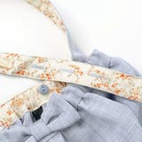 リネン調メランジサスペンダー付きギャザースカート(80~100cm) | BeBe | 詳細画像12 